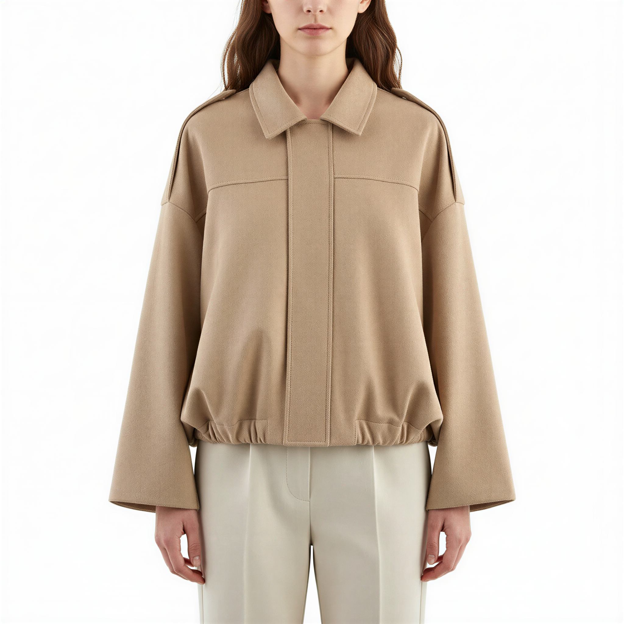 Oversized Jacke | Weite Ärmel | Lässiger Stil