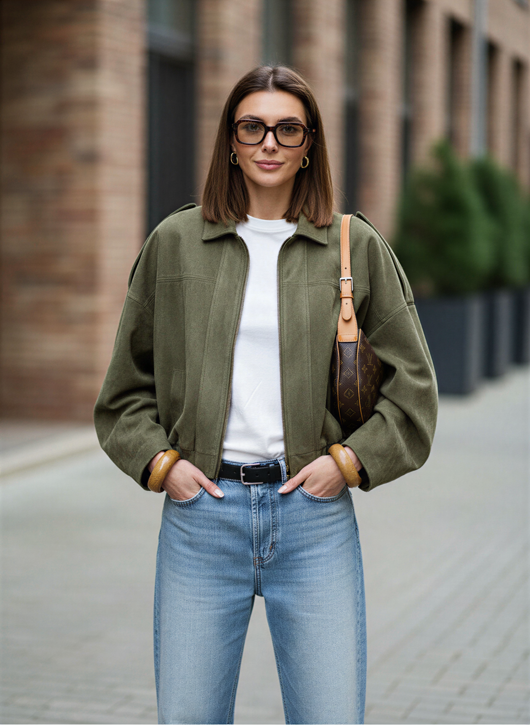 Oversized Jacke | Weite Ärmel | Lässiger Stil