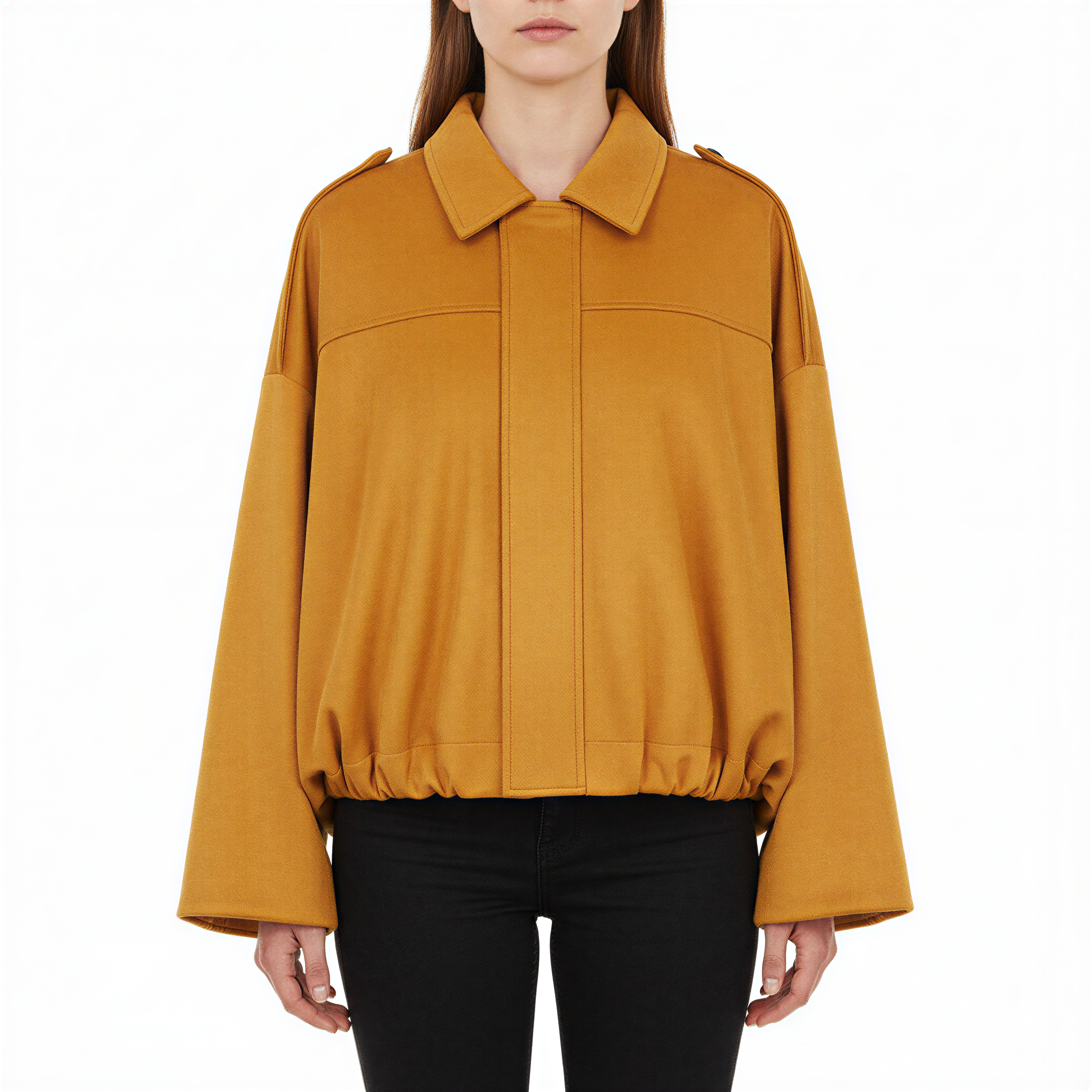 Oversized Jacke | Weite Ärmel | Lässiger Stil