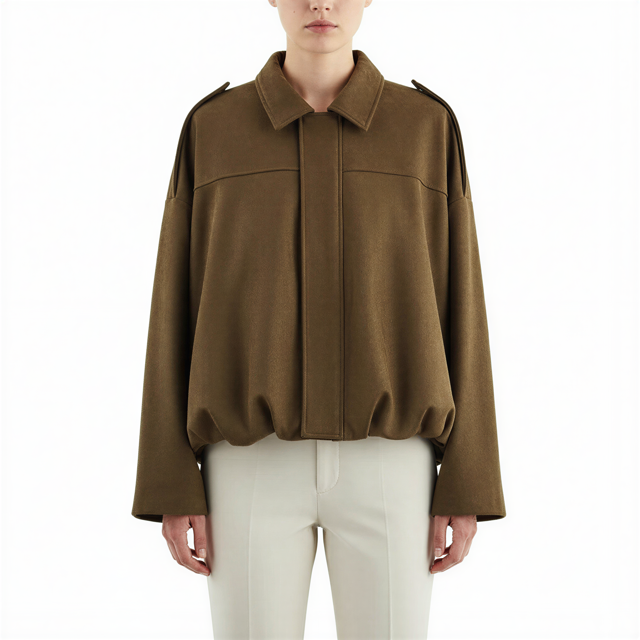 Oversized Jacke | Weite Ärmel | Lässiger Stil