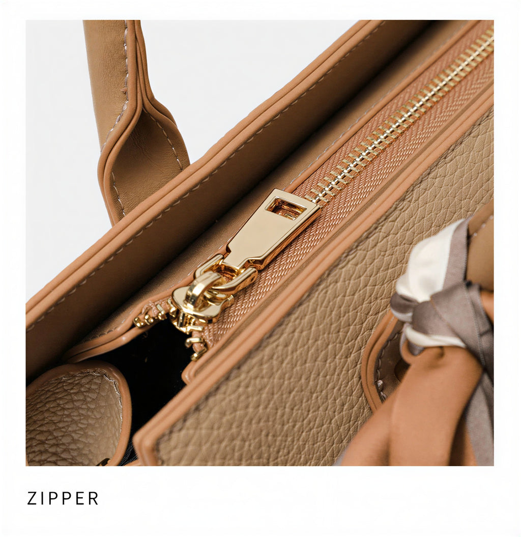 Henkeltasche | Mit Schal-Detail | Business Casual