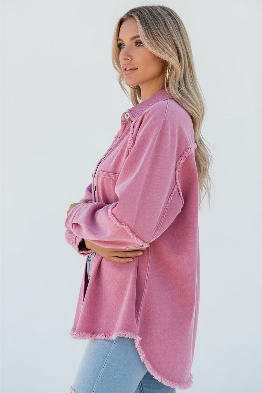 Jeanshemdjacke | Oversized Fit | Lässig