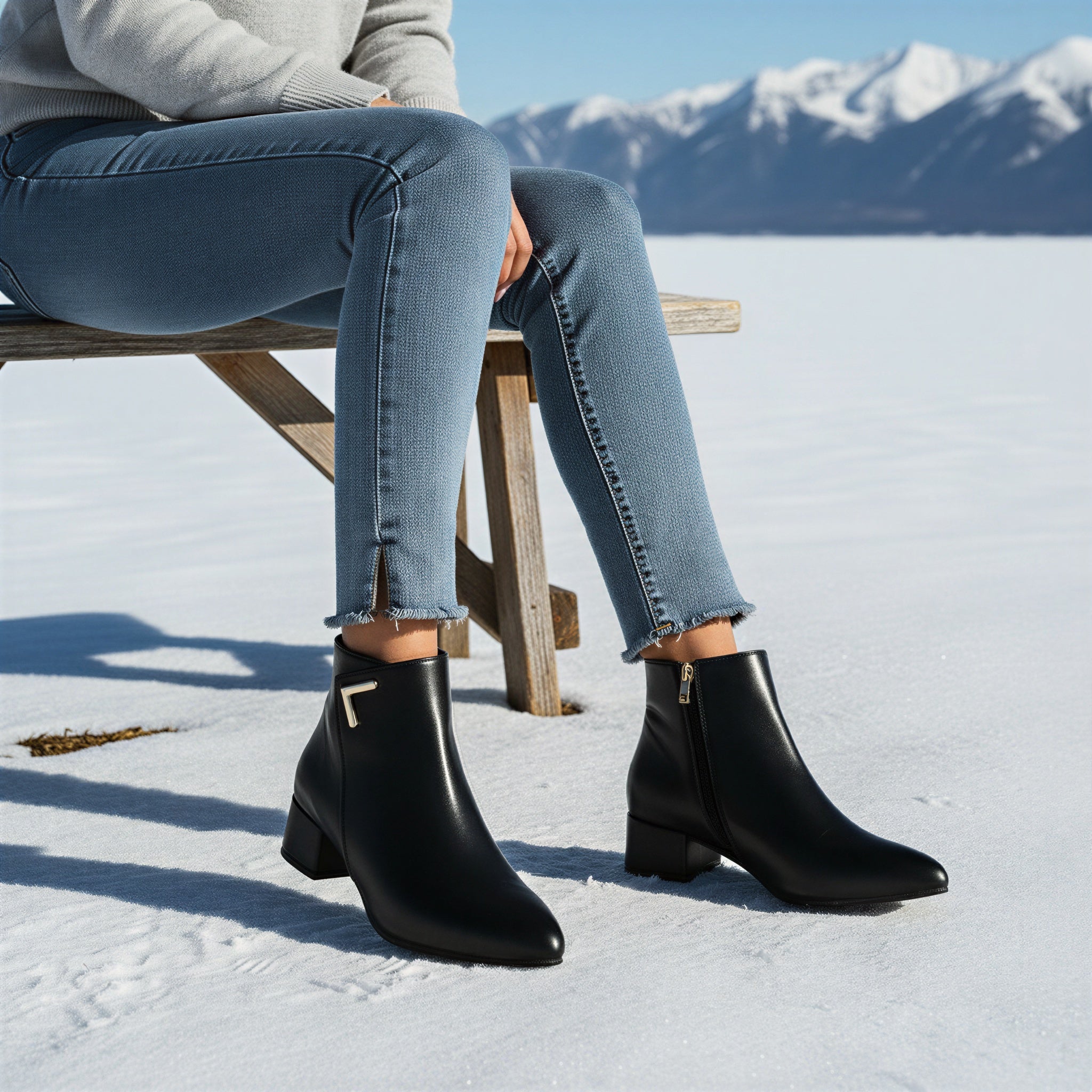 Stiefeletten | Spitz & Elegant | Abendmode