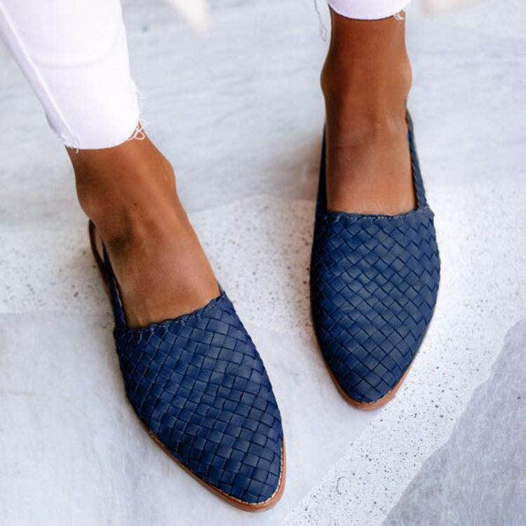 Woven Slingback Schuhe für jeden Anlass