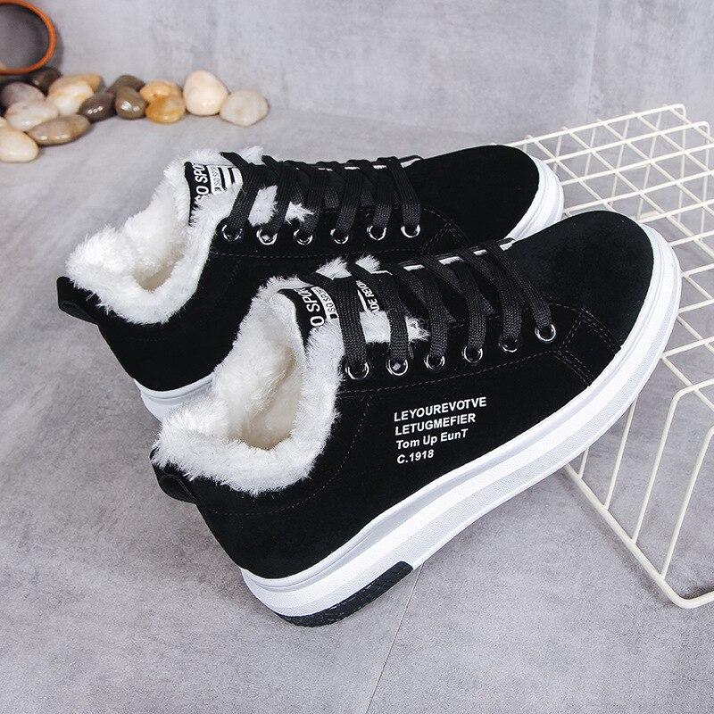 Winter-Sneakers mit Futter & Struktur