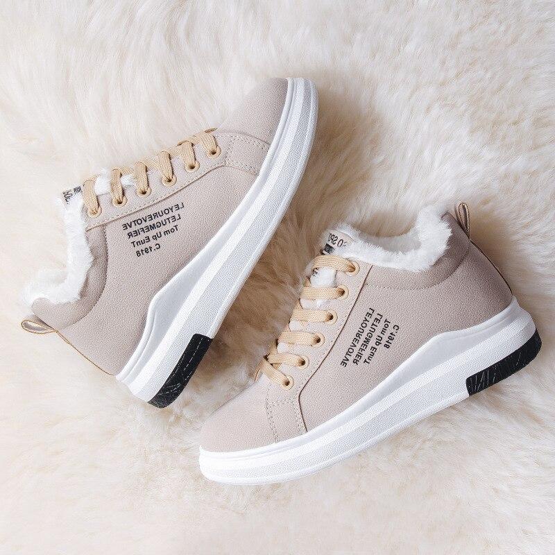 Winter-Sneakers mit Futter & Struktur