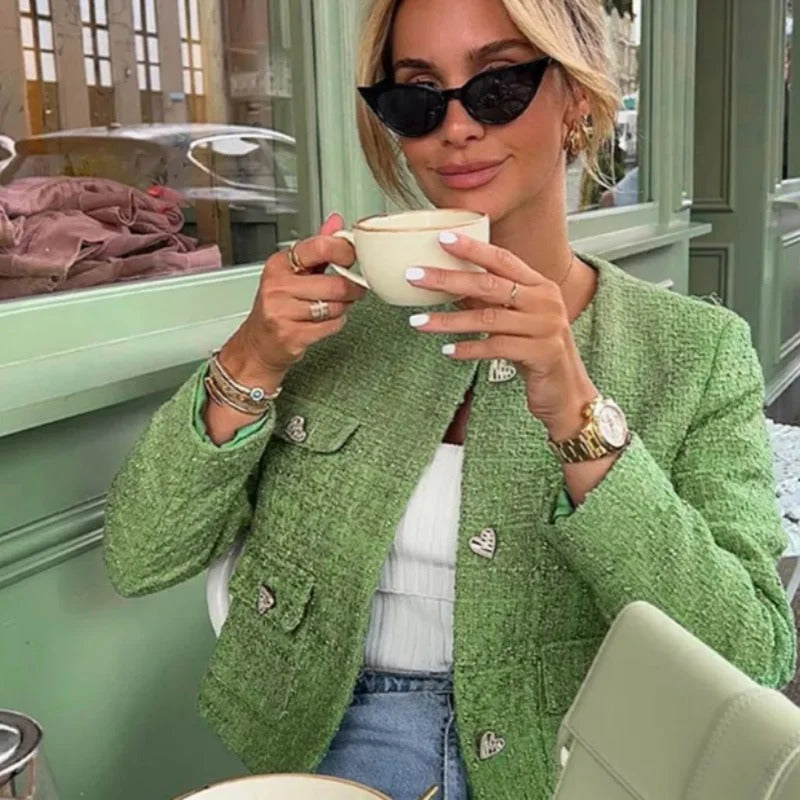 Elegantes, tailliertes Zweiteiler-Set