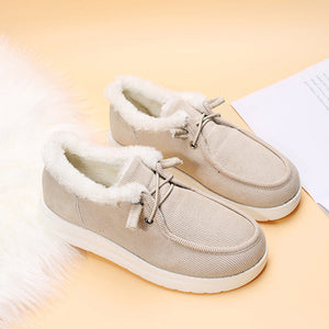 Damen Schnürschuhe – Kord, Kunstfellfutter, Gummisohle, Winter-82593-58591ec1-41ef-46e9-838a-e0c53b8d0cd6