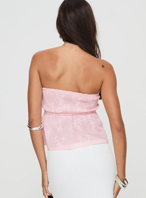 Florale Spitze Top mit Bindedetail