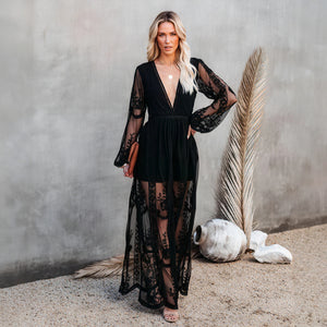 Bohemian Elegance: Romantisches Kleid