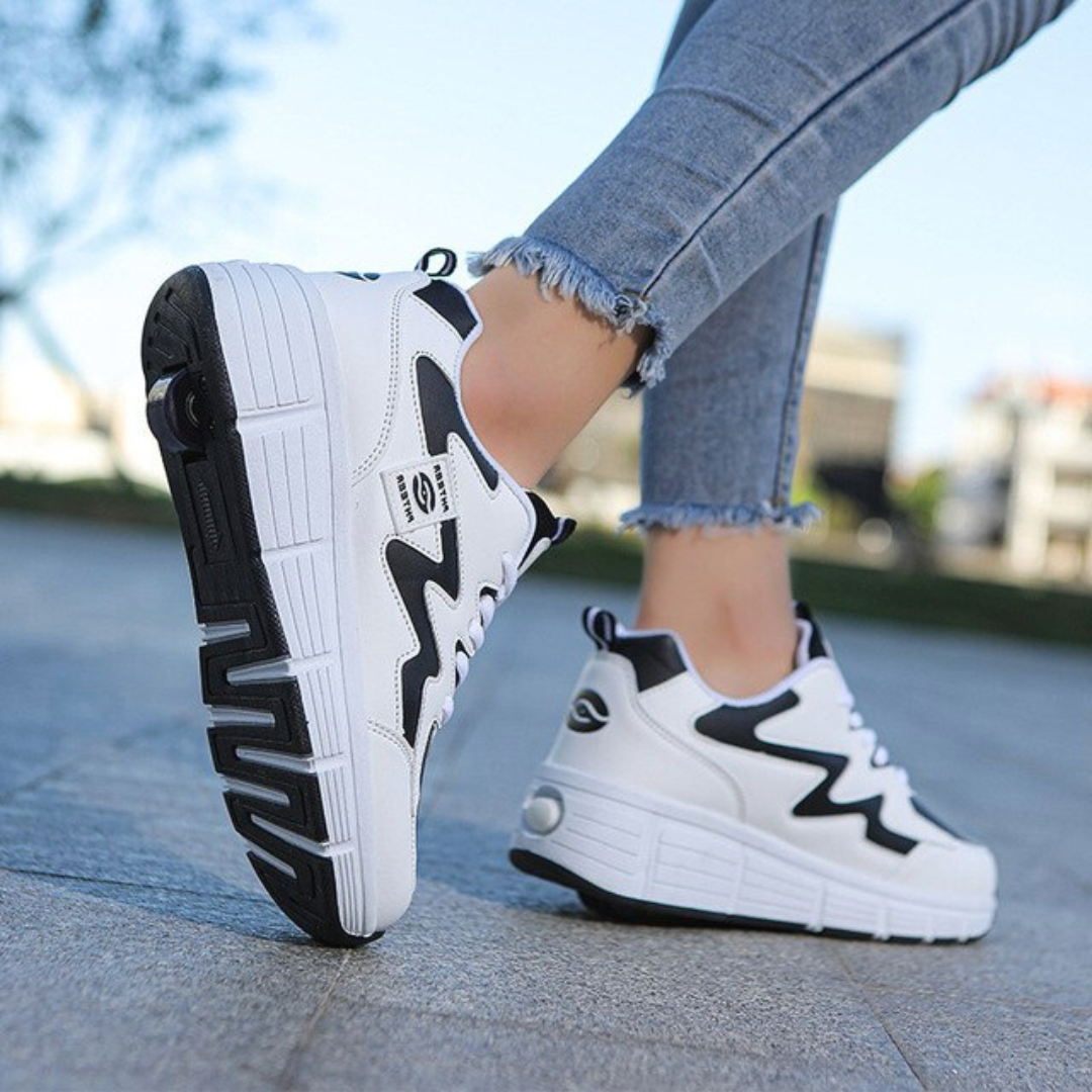 Rollschuh-Sneaker: Moderner Freizeit-Look