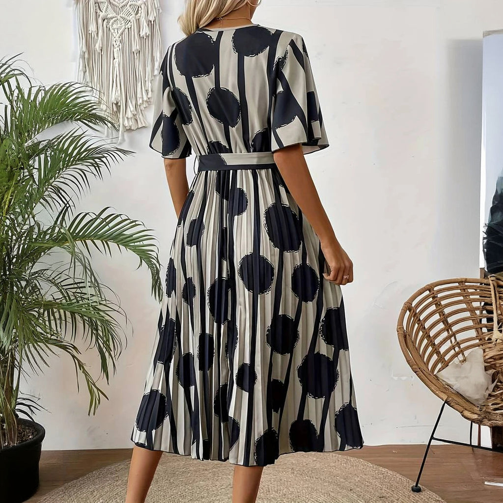 Verspielt Elegantes Kleid mit Punkten