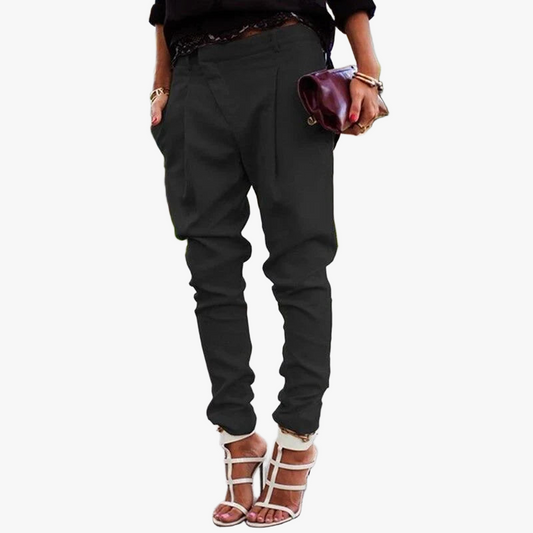 Chic Hochtaillierte Hose mit eleganten Details