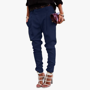 Chic Hochtaillierte Hose mit eleganten Details