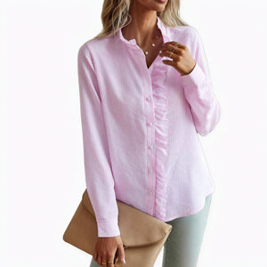 Elegante Bluse mit Rüschendetails