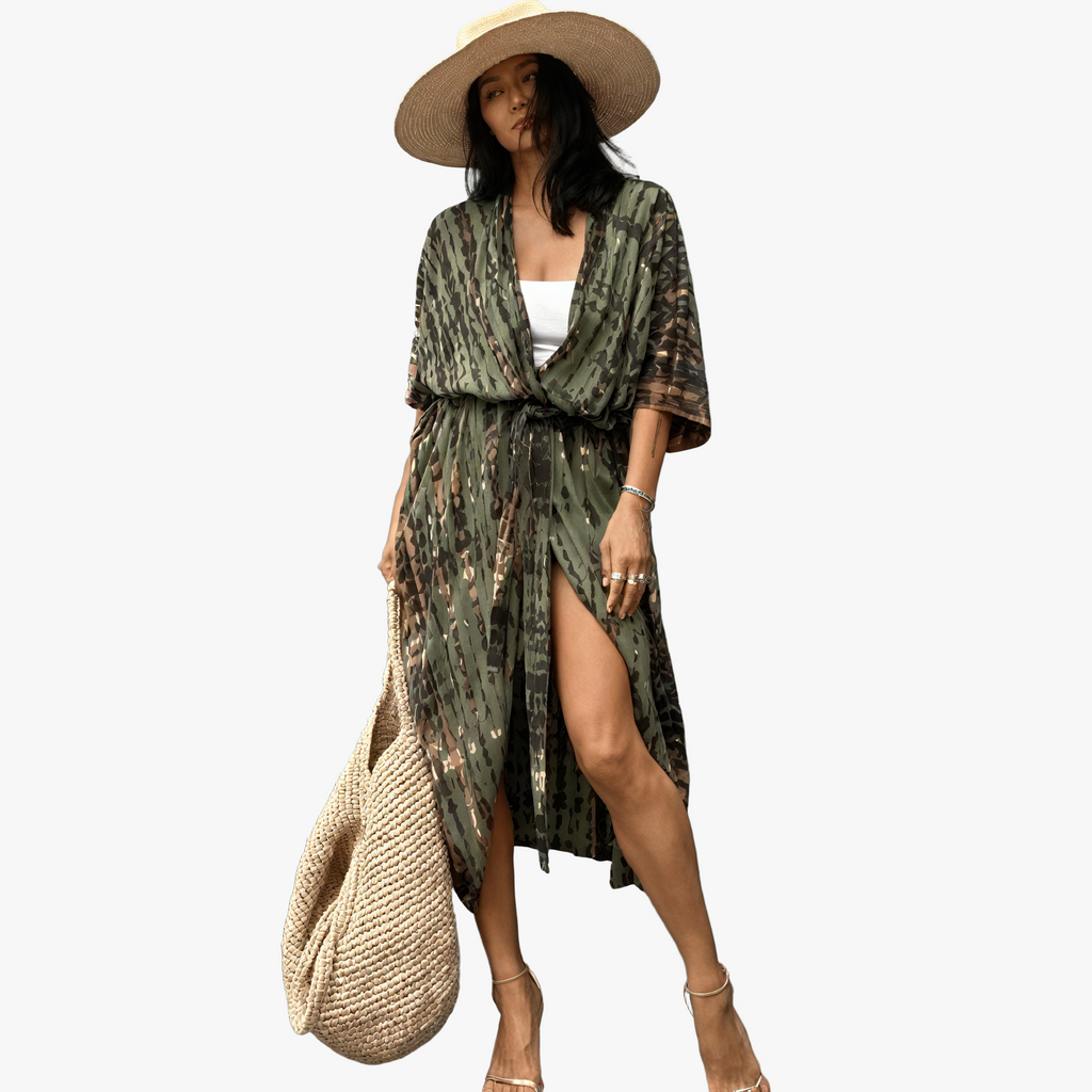 Bohemian Kimono-Stil Kleid