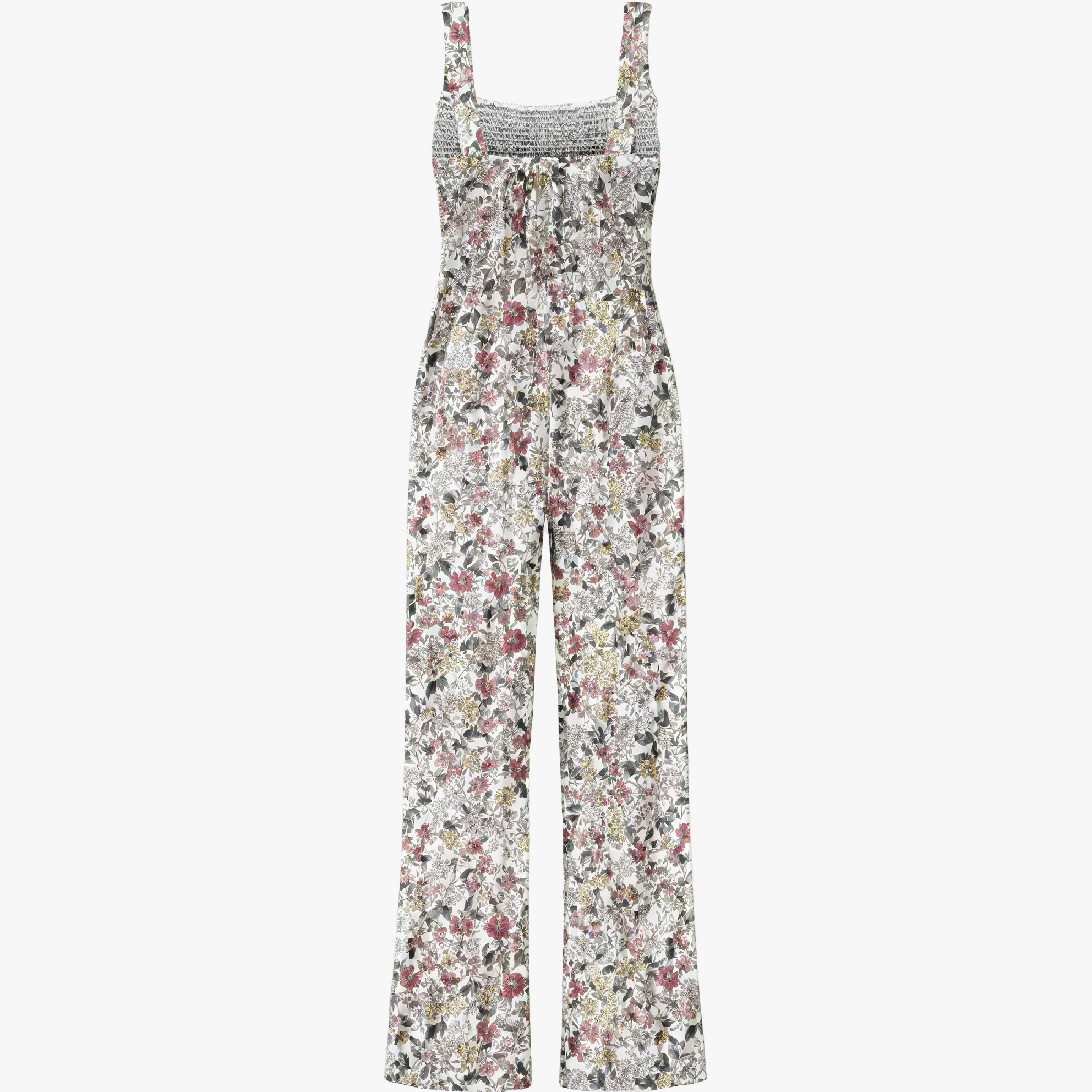 Bohemian Floral Jumpsuit für den Sommer