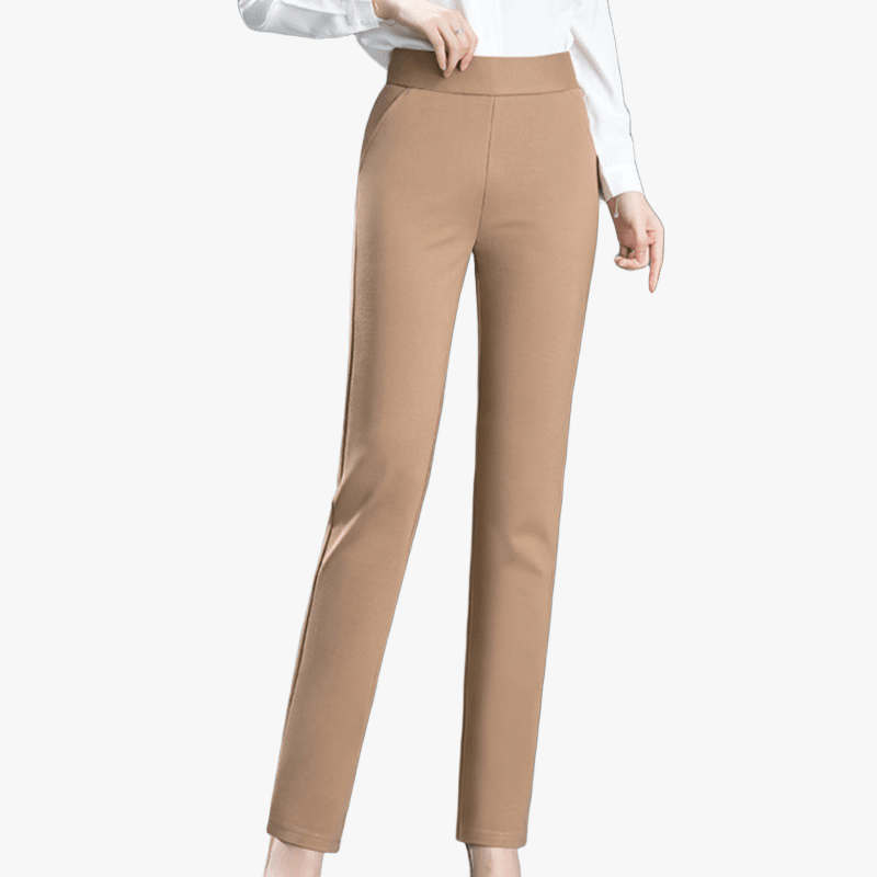 Elegante Hochtaillierte Hose