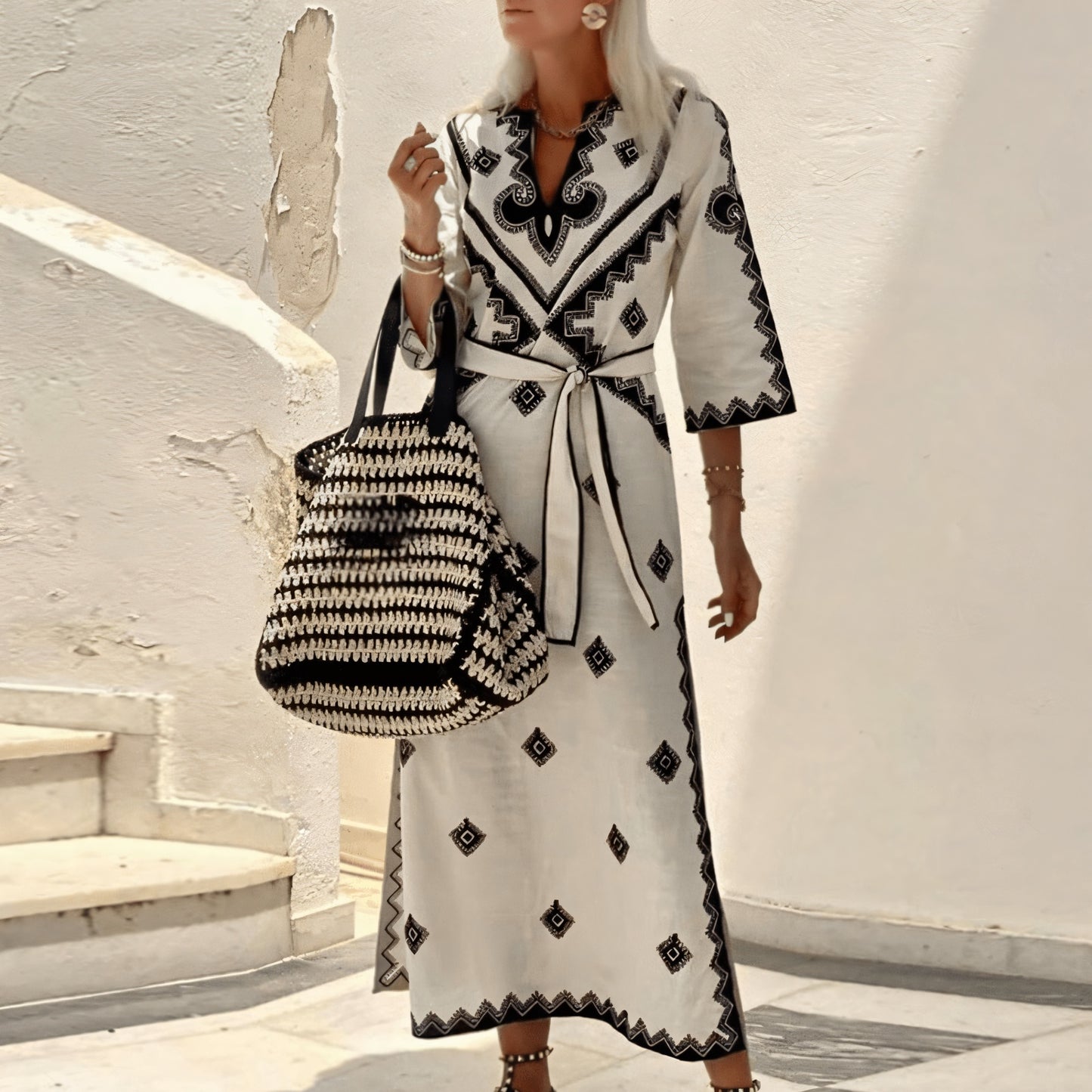Bohemian Maxikleid für unbeschwerte Tage