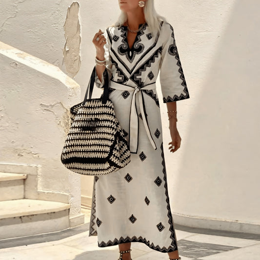 Bohemian Maxikleid für unbeschwerte Tage