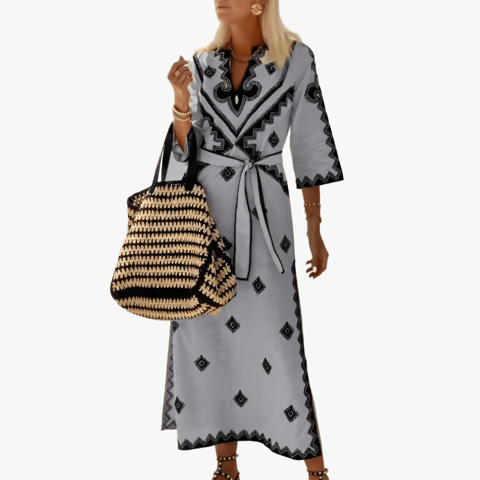 Bohemian Maxikleid für unbeschwerte Tage