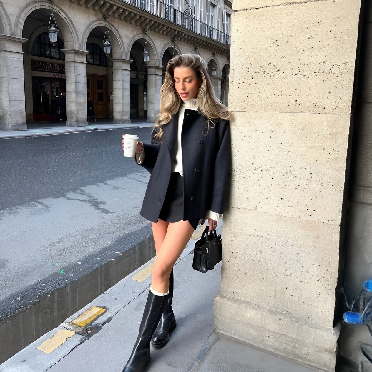 Eleganter Oversized Mantel für jeden Anlass