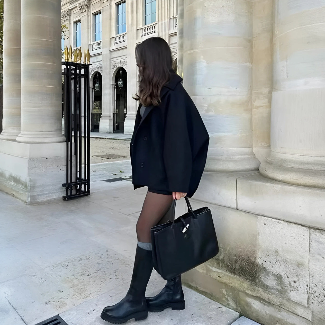 Eleganter Oversized Mantel für jeden Anlass