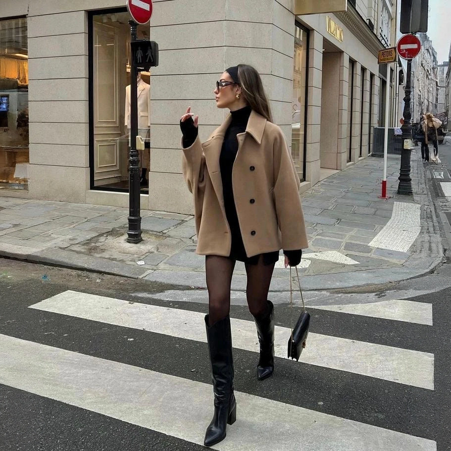 Eleganter Oversized Mantel für jeden Anlass