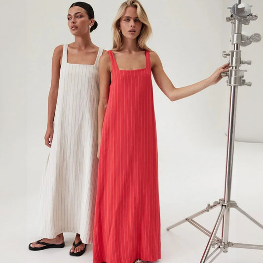 Elegantes Sommerkleid mit lässigem Schnitt