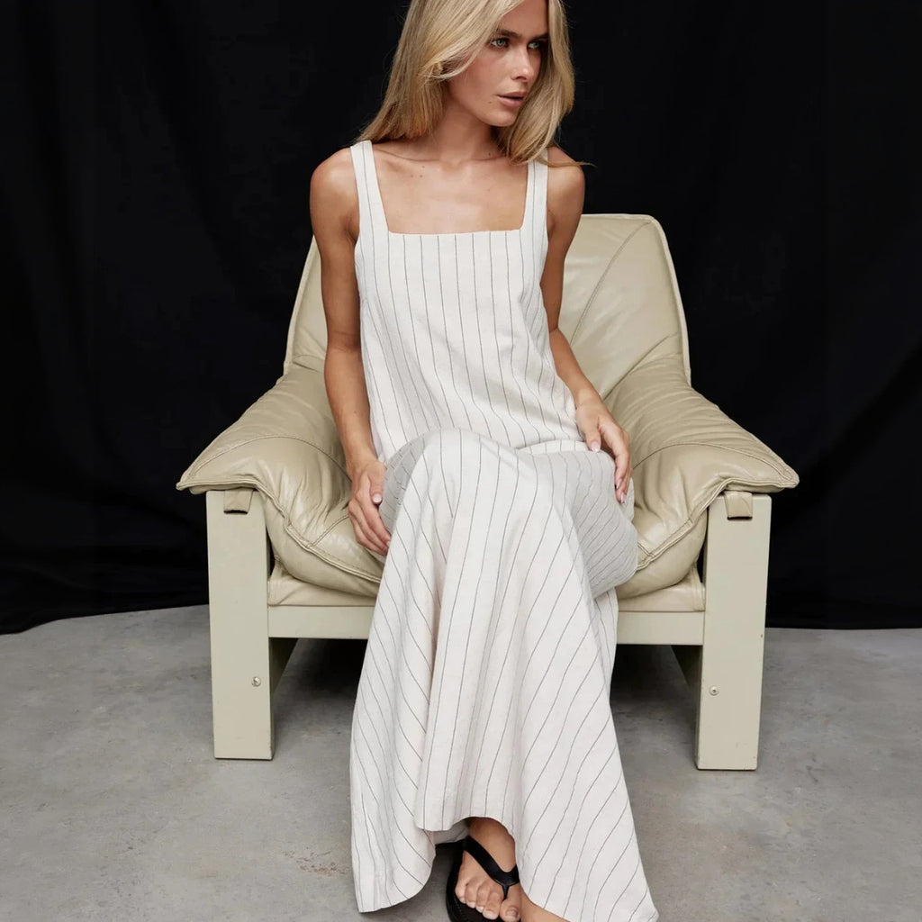 Elegantes Sommerkleid mit lässigem Schnitt