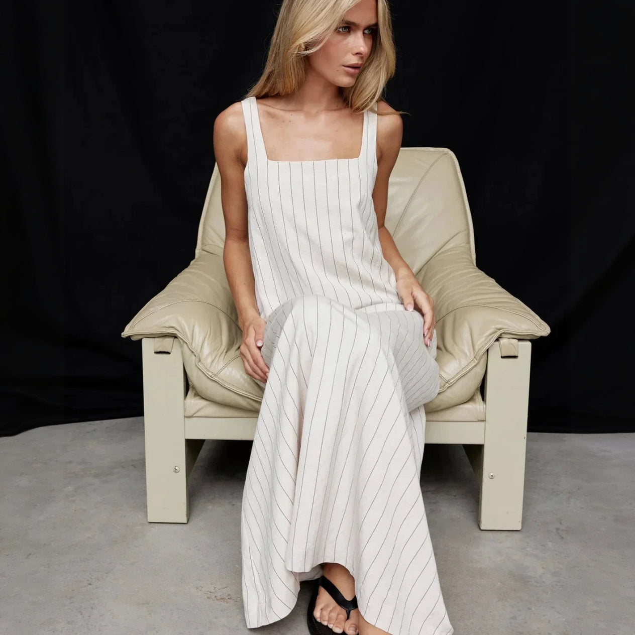 Elegantes Sommerkleid mit lässigem Schnitt