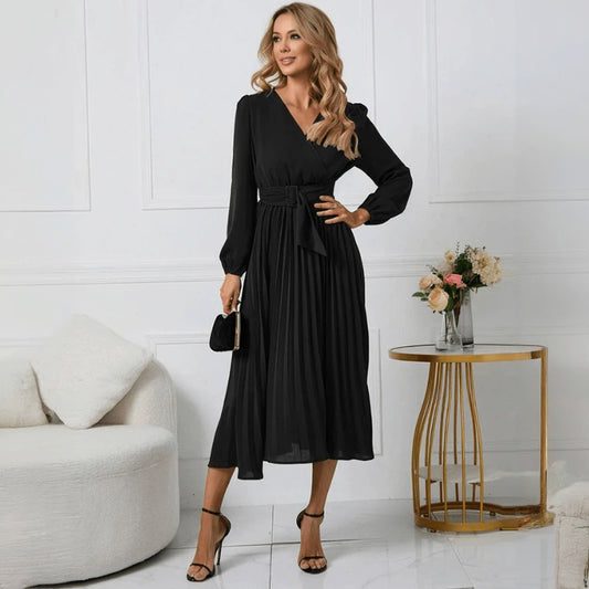 Elegantes Wickelkleid für besondere Anlässe