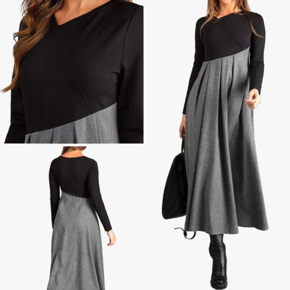 Elegantes A-Linien Kleid mit Cut-Out