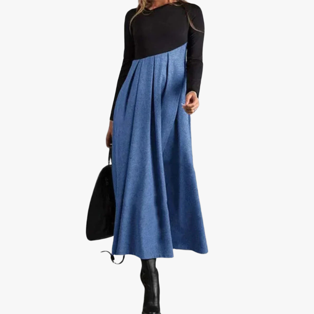 Elegantes A-Linien Kleid mit Cut-Out