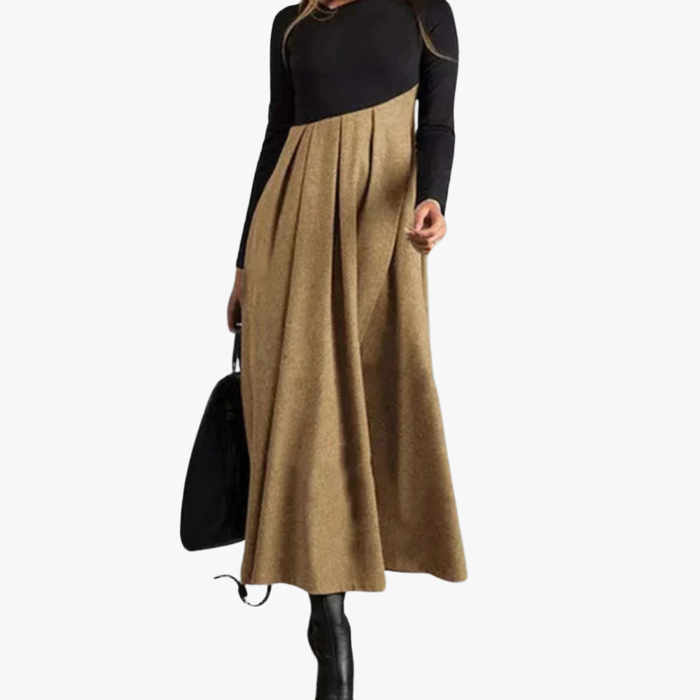 Elegantes A-Linien Kleid mit Cut-Out