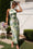 Elegantes, florales Maxikleid