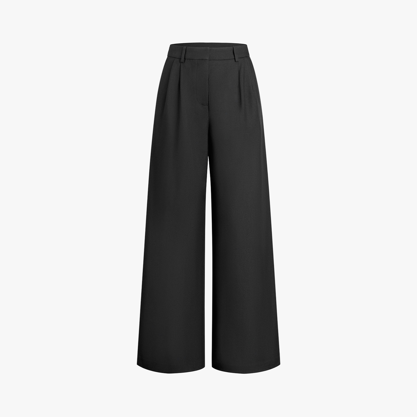 Elegante High-Waist Wide-Leg Hose