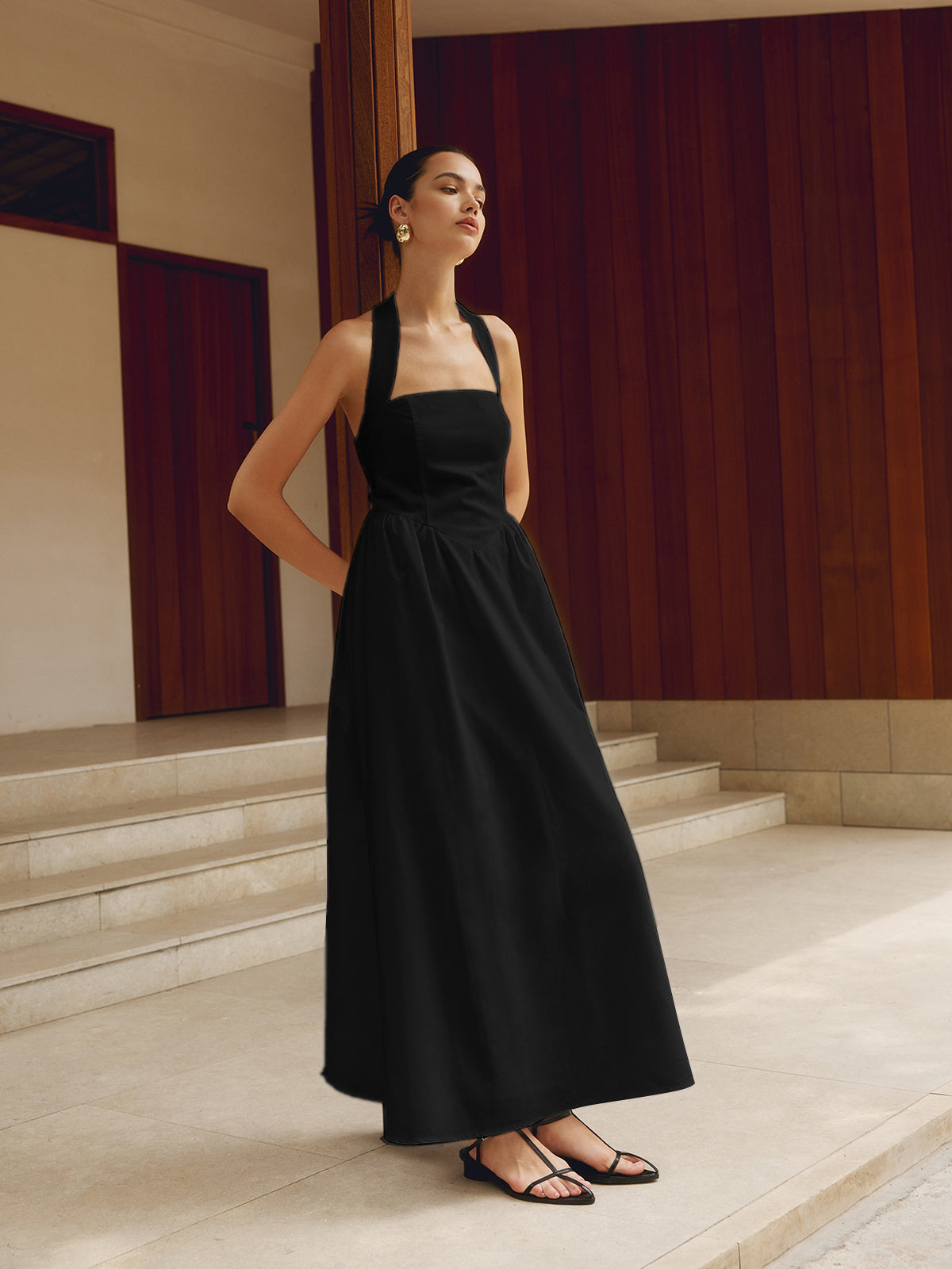Elegantes Kleid mit A-Linien-Schnitt