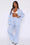 Weitgeschnittene High-Waist Hose mit Streifen