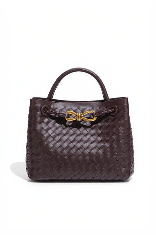 Elegante Gewebte Handtasche