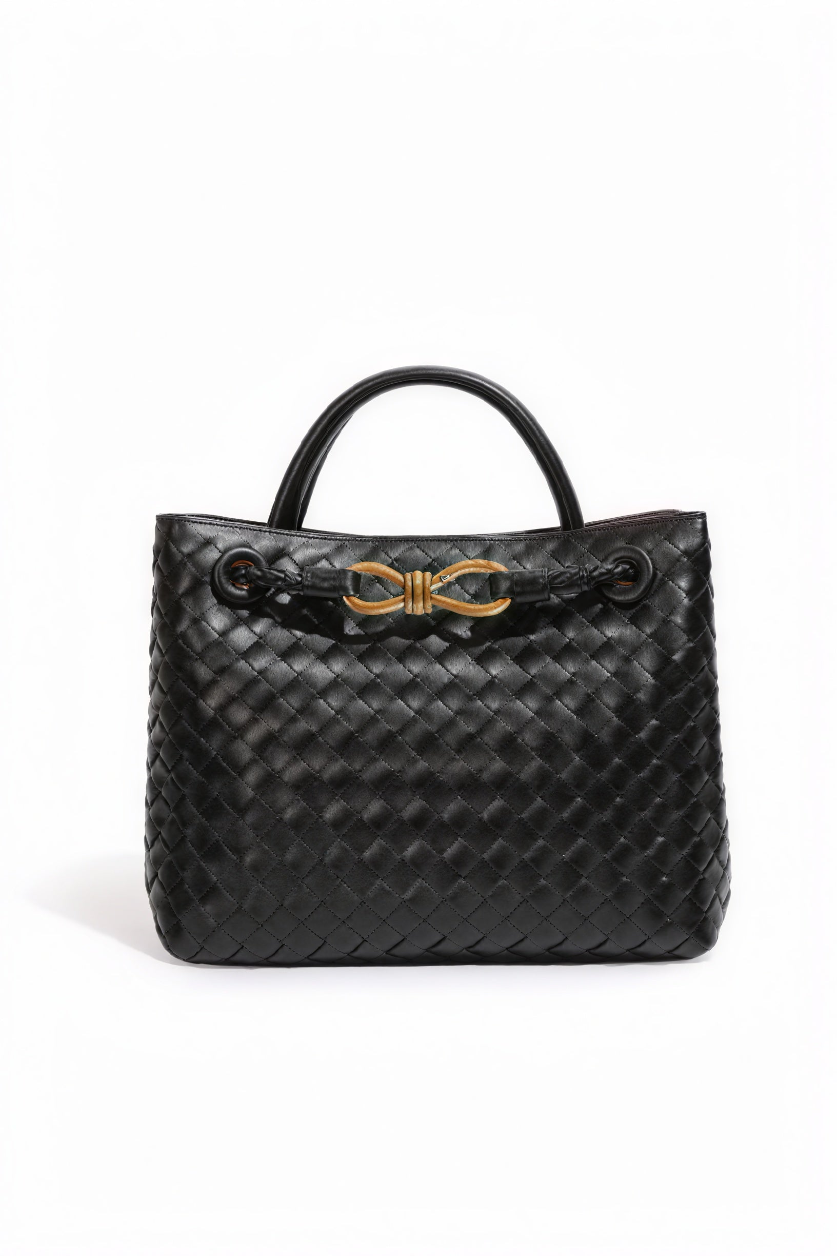 Elegante Gewebte Handtasche