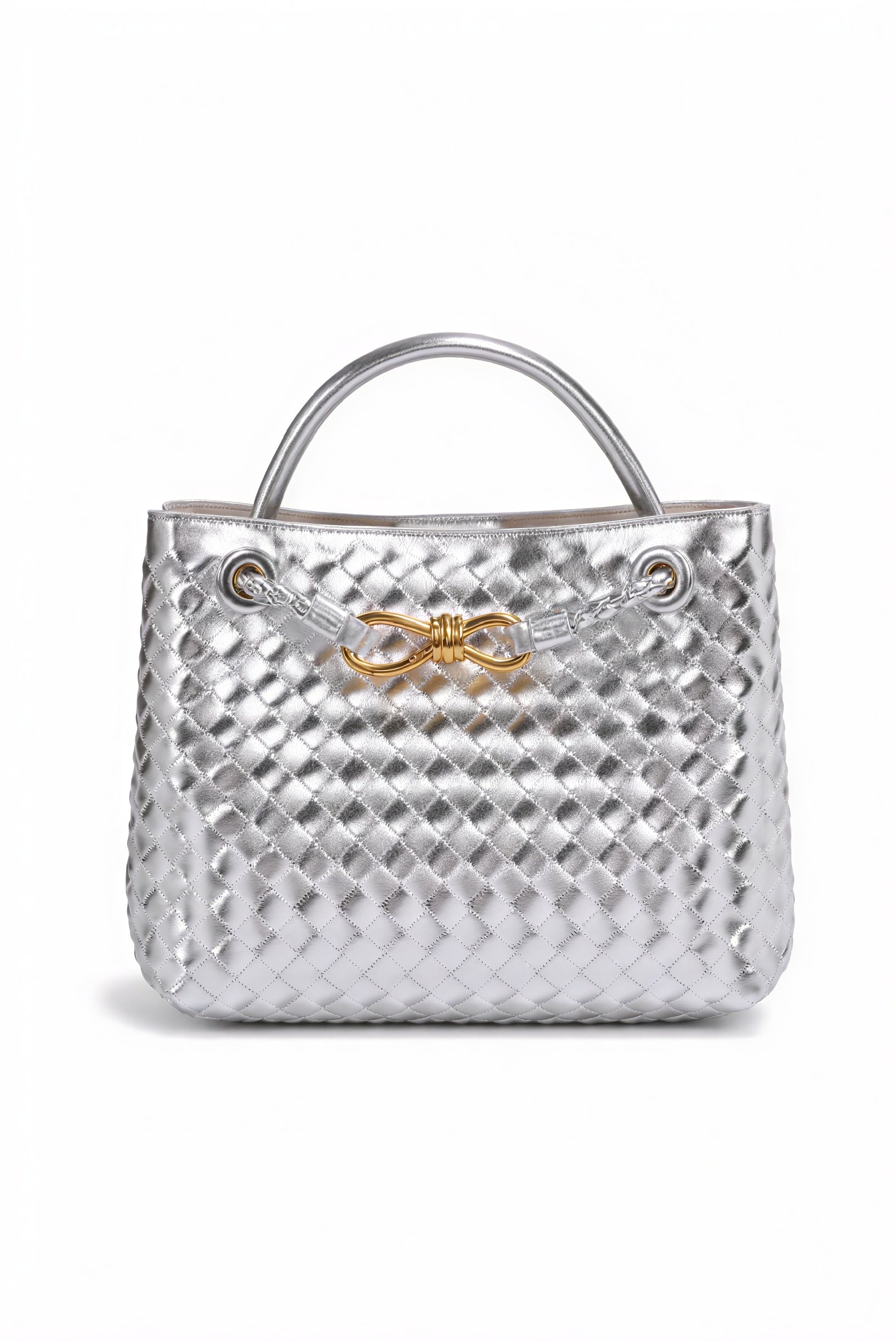 Elegante Gewebte Handtasche