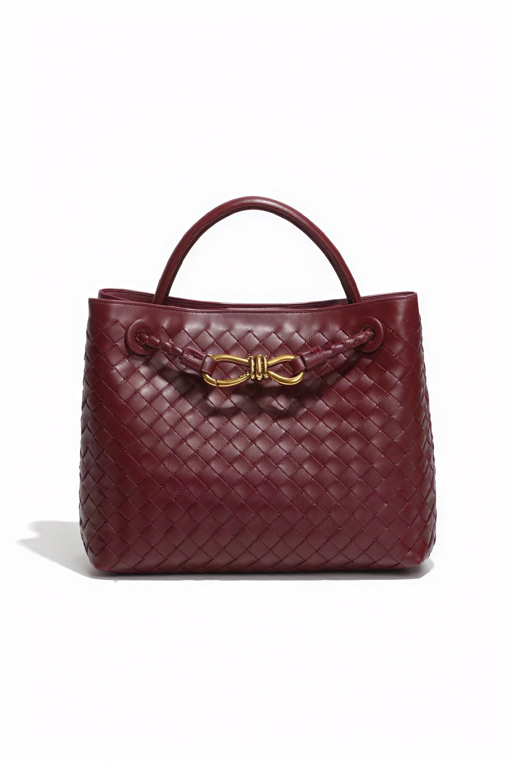 Elegante Gewebte Handtasche