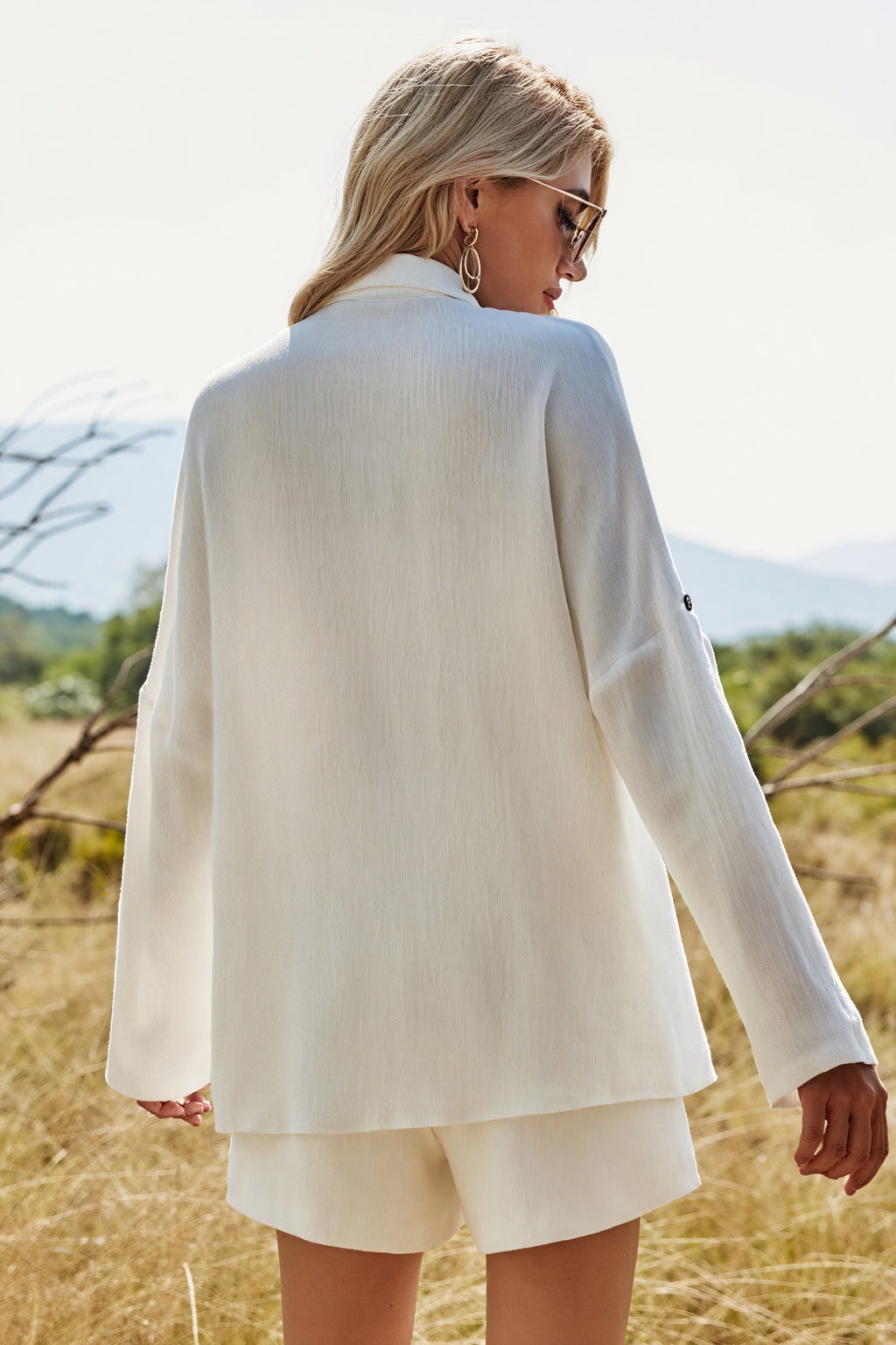 Sommerliches Set mit Textur