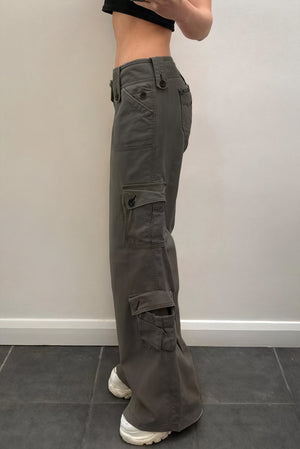 Vielseitige Hose mit hohem Bund
