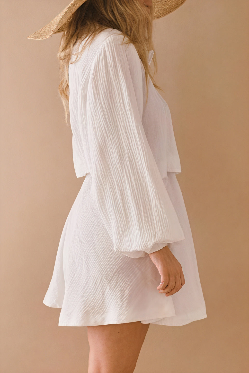 Luftiges Ensemble für sonnige Tage