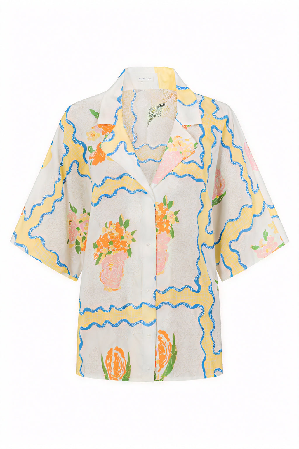 Blumenmuster Schlafanzug Set