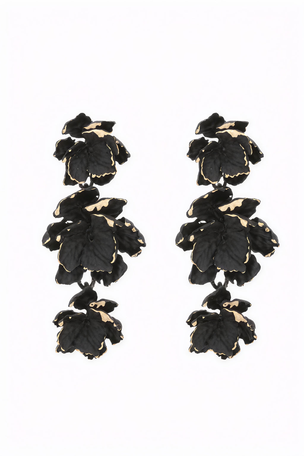 Elegante Statement-Ohrringe mit floralem Design