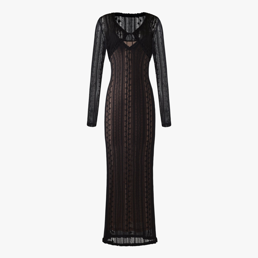 Elegantes Kleid mit Bolero-Akzent