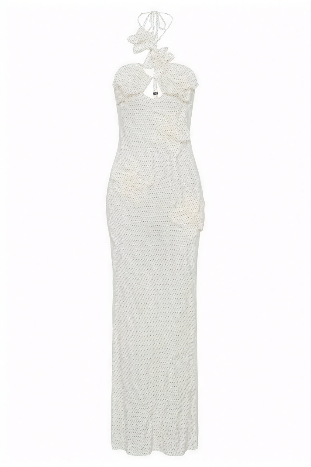 Bohème Kleid mit floralen Details